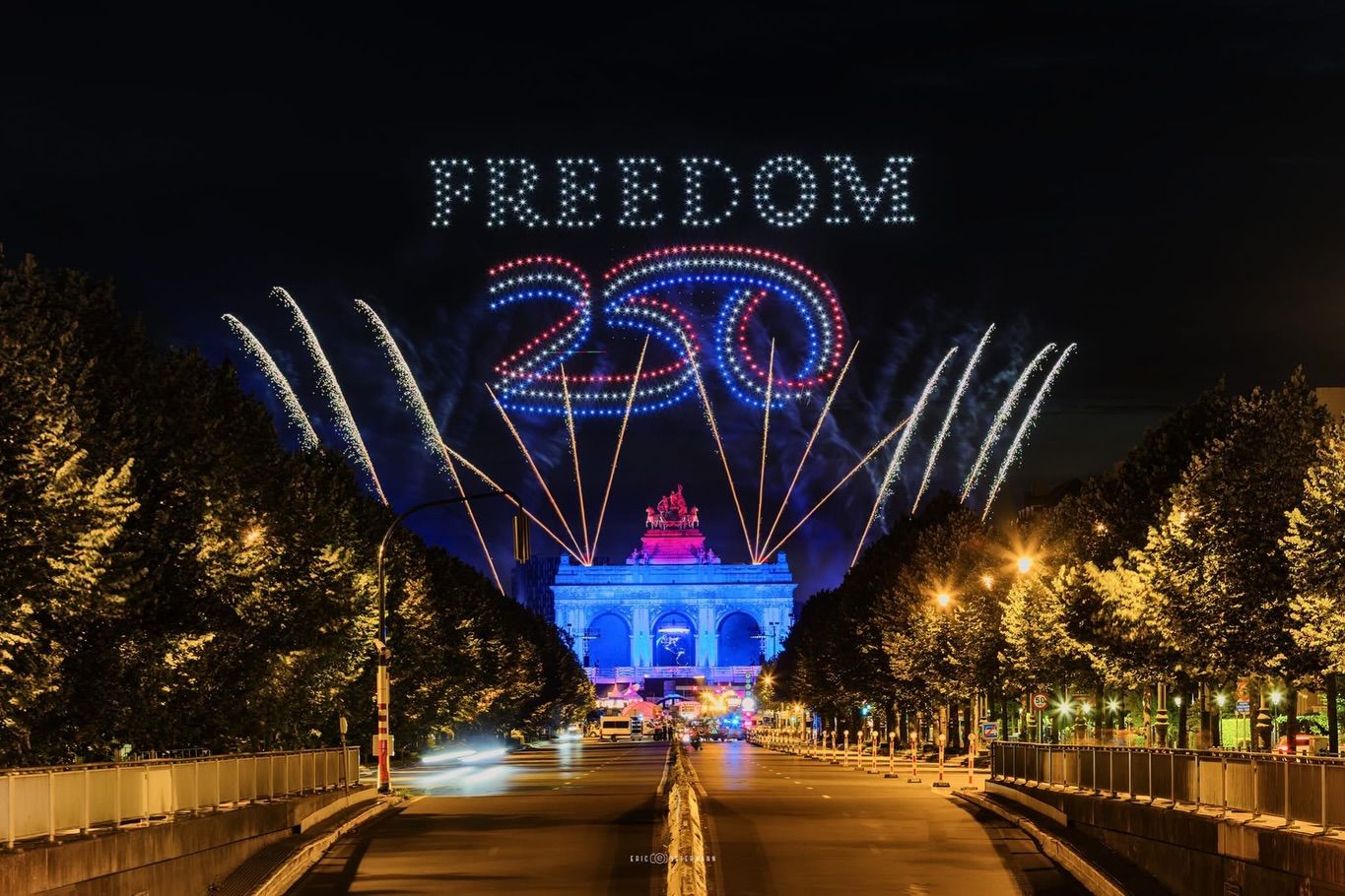 Freedom 250 drone show