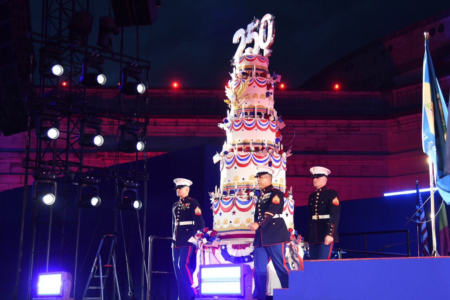America 250 cake