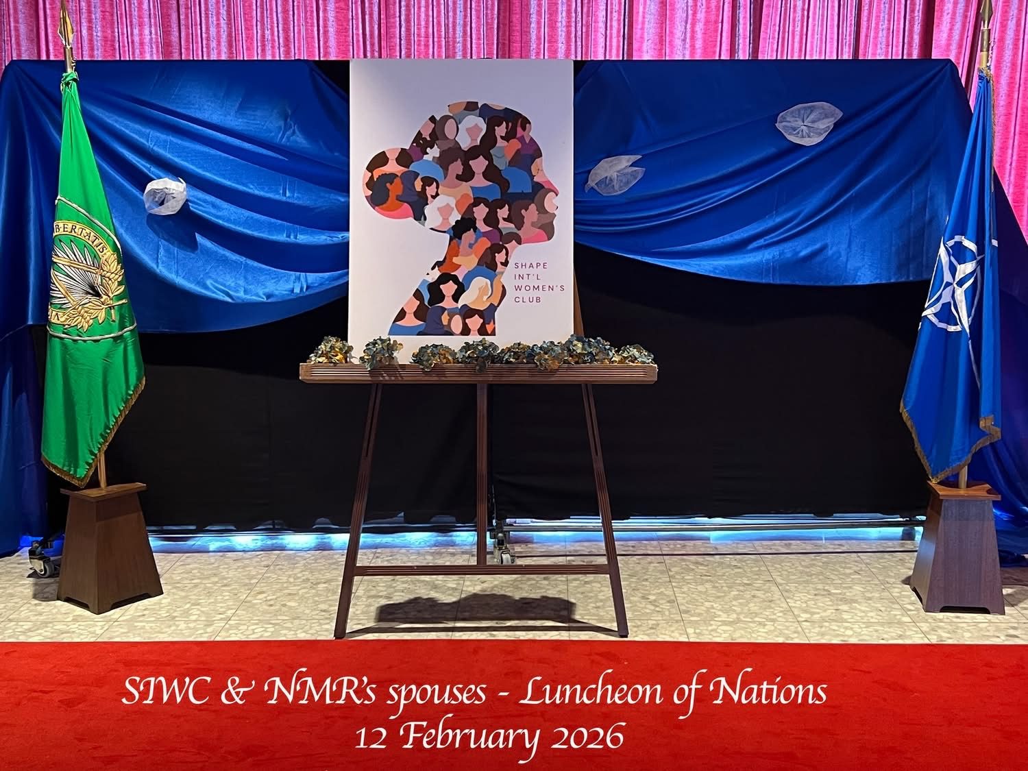 Luncheon of Nations poster